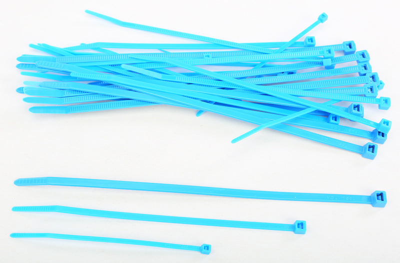 Helix 14-0304 303-4685 ASSORTED CABLE TIES BLUE 30/PK