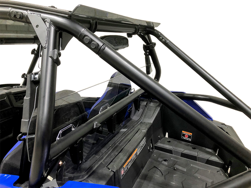 Spike Rear Vented Windshield CLR POL - 78-4700A-R Polaris RZR 2021-2022