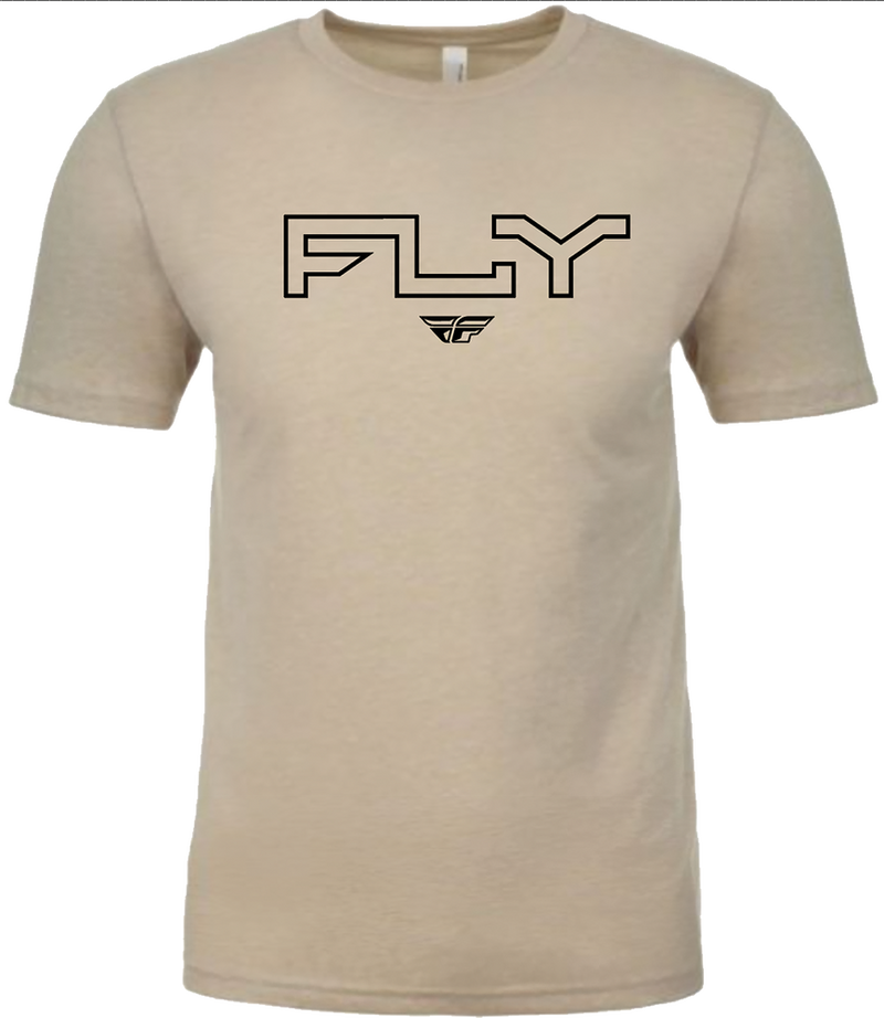 Fly Racing 354-0311M 354-0311M FLY EDGE TEE CREAM MD