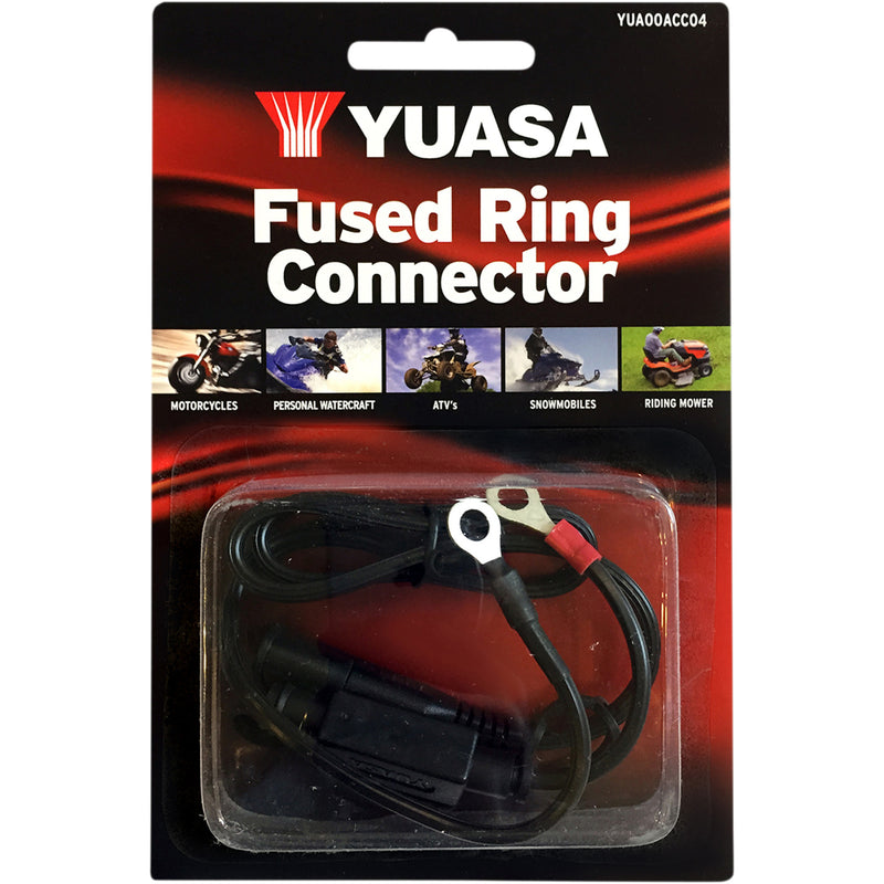 YUASA YUA00ACC04 YUA00ACC04 Battery Charger Fused Ring Connector Charger Ring Connector
