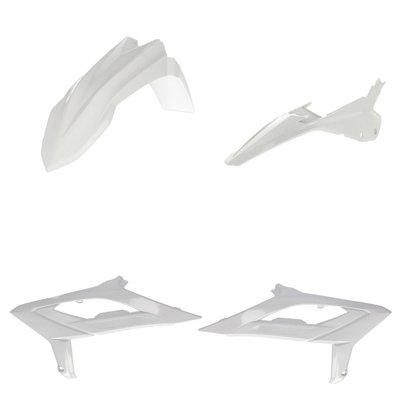 Acerbis Plastic Kit Beta White - 2979460002 Beta Dirt Bikes 2023-2024