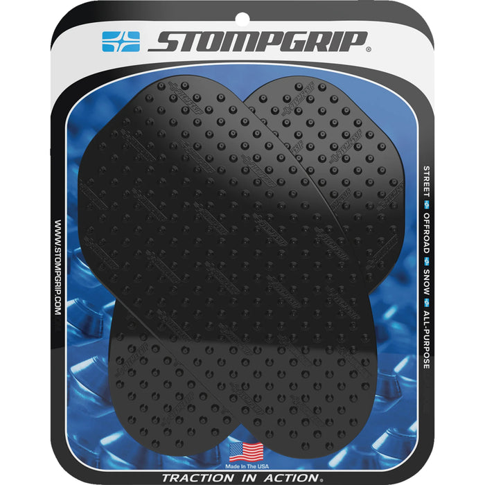 STOMPGRIP 4320-2697 50-10-0001B Volcano Profile Traction Pad Tank Grips Traction Pad Tank Grips - Volcano - Black - XSR 900