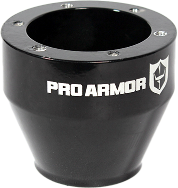 Pro Armor Steering Wheel HUB Black POL - P081278BL Honda Talon 2019-2021