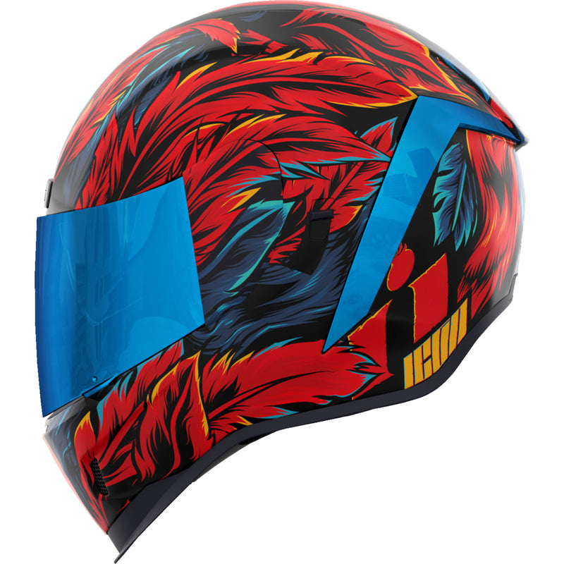 ICON 0101-16106 Airform™ Fever Dream Helmet Airform™ Helmet - Fever Dream - Blue - 3XL