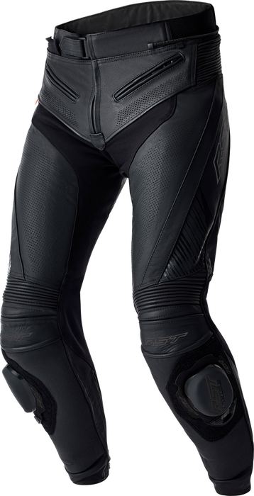Rst 556-3636030 103636BLK-30 TRACTECH EVO D3O PANTS BLACK LEATHER SM