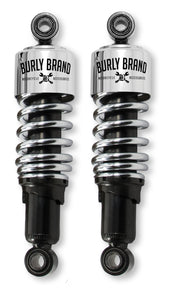 Burly Brand B28-1201 XL Shocks 10.5in - Chrome - User 1