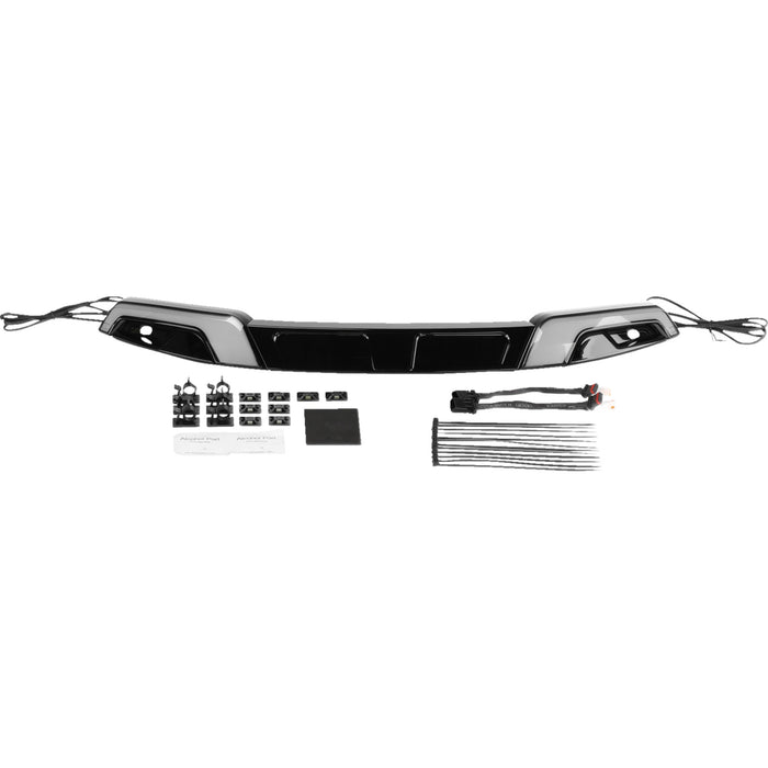 KURYAKYN 2040-3000 KUR2949 Tracer Windshield Trim Windshield Trim - Black