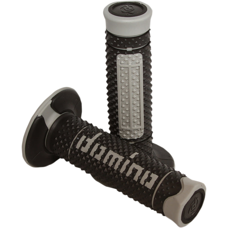 DOMINO 0630-1566 A26041C5240A7-0 Diamonte Grips Grips - Diamonte - Dual Compound - Black/Gray
