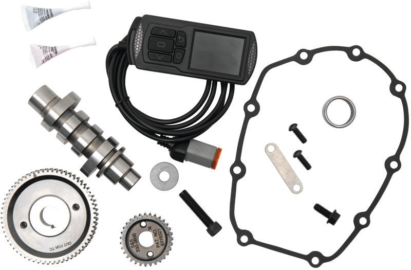 S&S Cycle 330-0726 17-19 M8 Touring Models 475 Gear Drive Camshaft & Dynojet PV-3 Kit - Photo - Primary