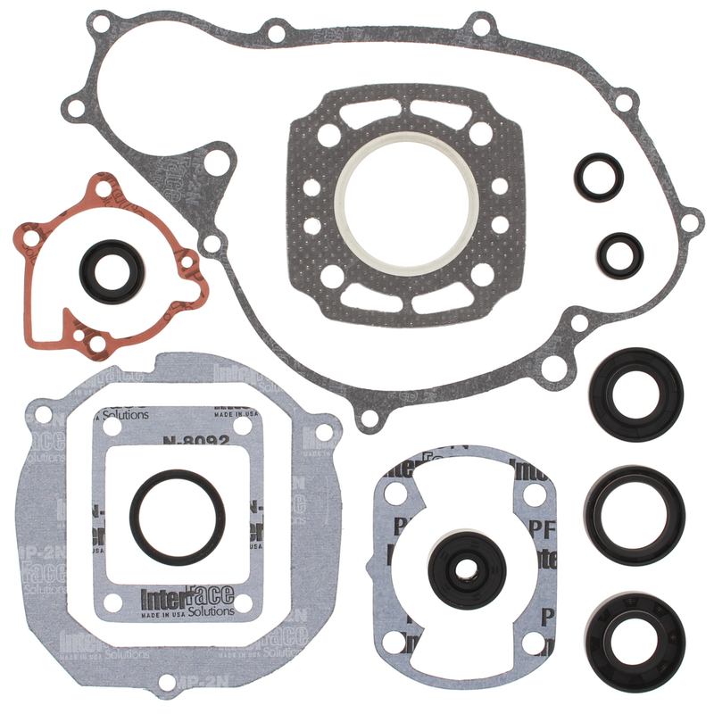 Vertex Complete Gasket SET With OIL Seals - 811610 Yamaha YZ 80 1983
