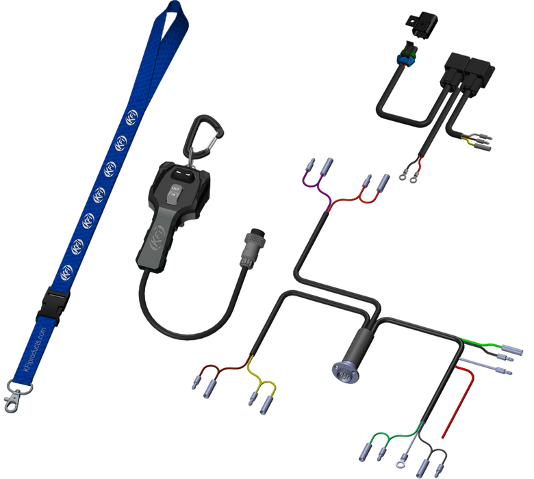Kfi Products 10-6950 106950 KIT - ACT HAND REMOTE SINGLE ACTUATOR AND WINCH