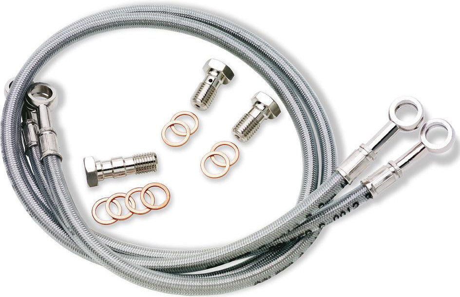 Galfer 17-9878 FK003D764-2 Front 3 Line Stainless Steel Hydraulic Brake Line