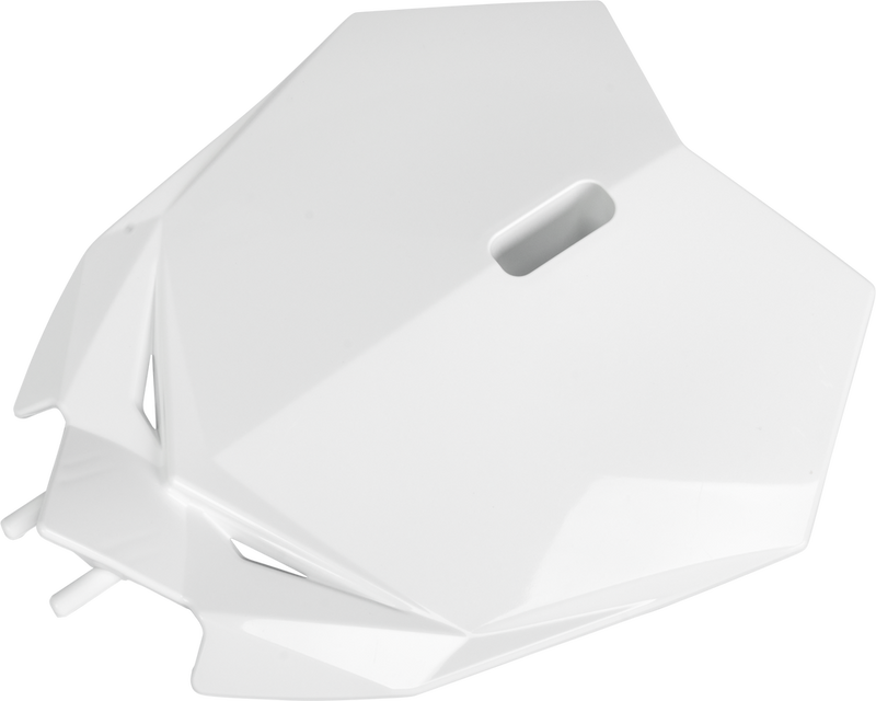 Acerbis Front Number Plate Beta White - 2936330002 Beta 300 2021-2024