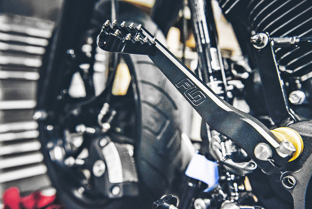 Flo Motorsports 122-8207 HDSF-805 ADJUSTABLE SHIFT LEVER `86-23 FLH/FLT