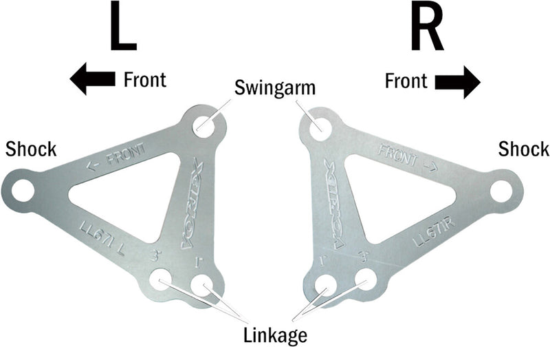Vortex 3-LL671 LL671 LOWERING LINKS YAM