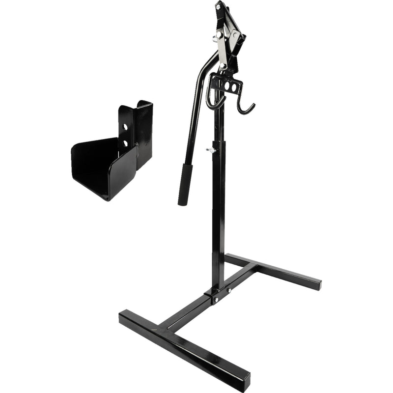 SUPER CADDY 4110-0198 101.102 Deluxe Track Stand with Handlebar Cup Track Stand - Deluxe - with Handlebar Cup