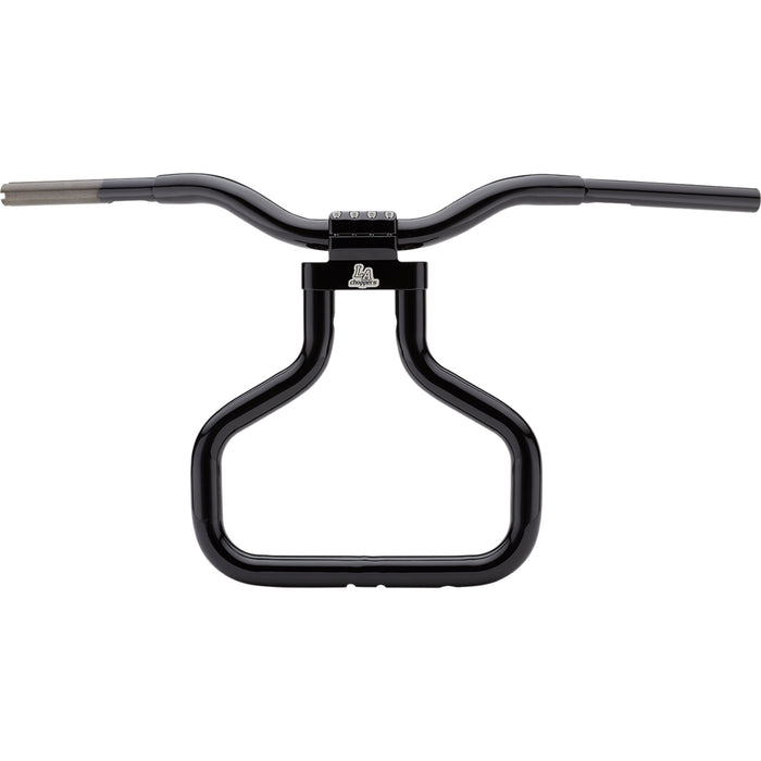 LA CHOPPERS 0601-5242 LA-7339-14B Double Walled Road Glide Kage Fighter T-Bar - Handlebar - Kage Fighter - 14" - Black