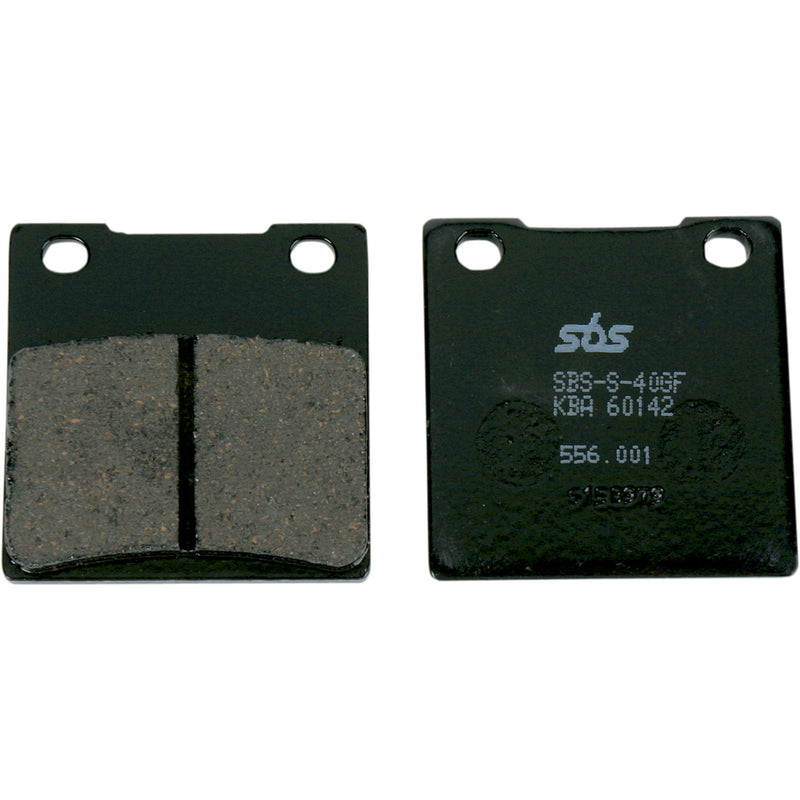 SBS HF Street Ceramic Organic Brake Pads ZX-7R - 556HF For Suzuki Motorcycles 1983-2009 | Kawasaki 750 Ninja / Ninja 1989-1995