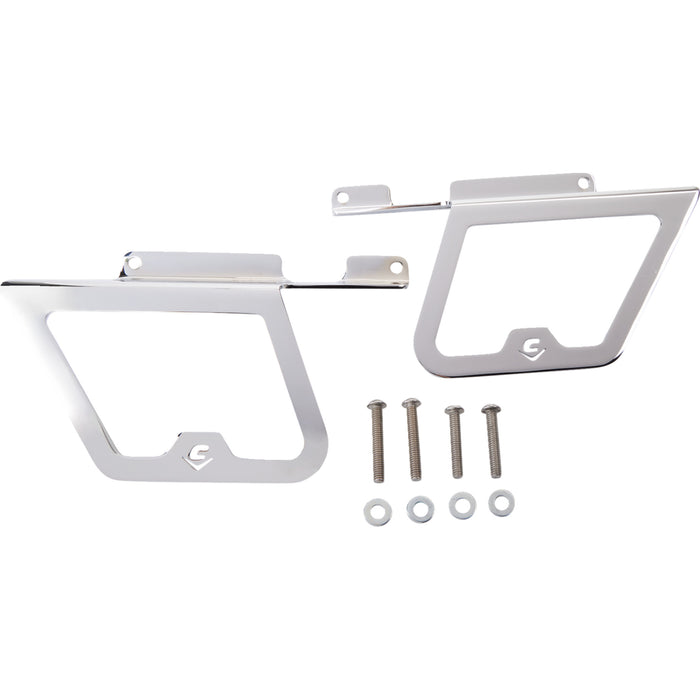 COBRA 3501-0625 602-6103 Saddlebag Supports - Chrome - XL