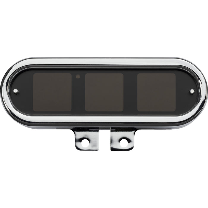 DAKOTA DIGITAL 2210-0598 MLX-9404 MLX-9000 Series Gauge - Speedometer - Oval - Chrome - '04-'13