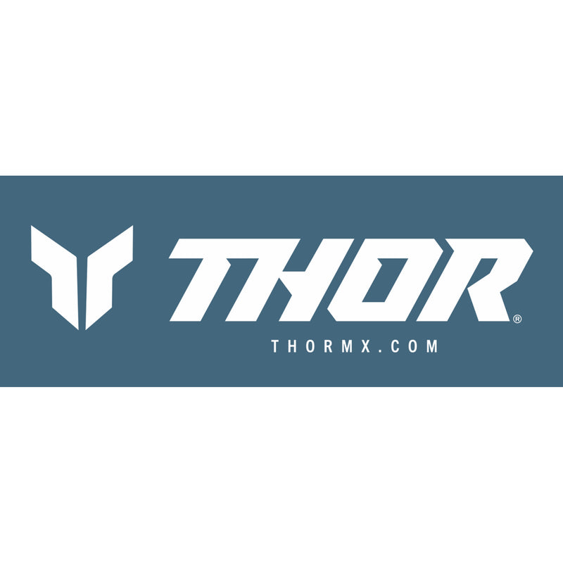 THOR 9905-0247 Branded Banner Banner - Blue Steel / White