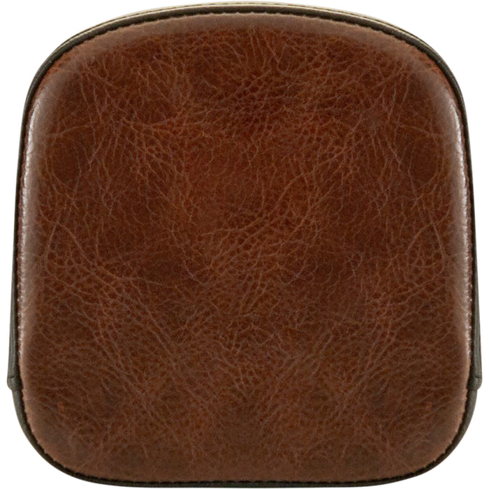 SADDLEMEN 0822-0477 040741 Tall Sissy Bar Pad - Lariat - Distressed - Brown - FL '99-'23