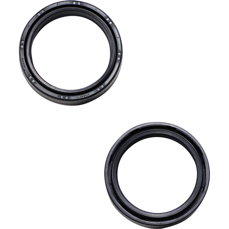 PARTS UNLIMITED 0407-0155 Front Fork Seals 45 mm id x 57 mm od x 11 mm t