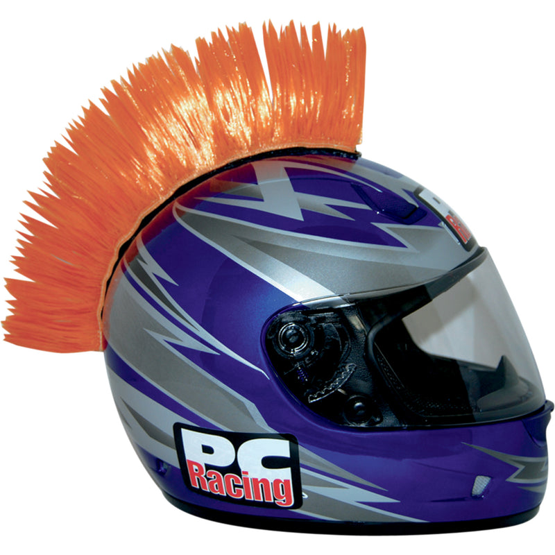 PC RACING 0136-0018 PCHMORANGE Helmet Mohawk orange