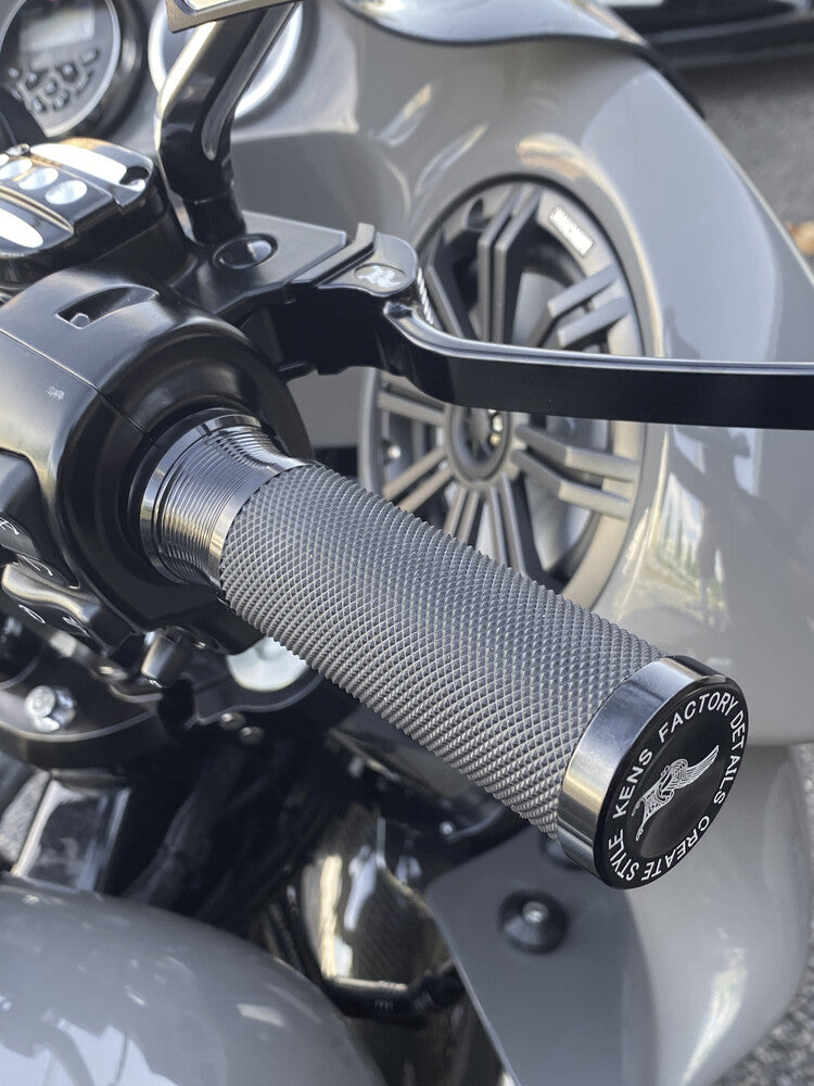 Kens Factory NL Grips Fine Knurl TBW 1" - KFG-01