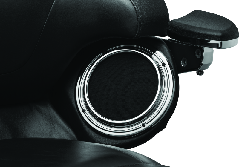 Kuryakyn 7377 Corona Speaker Grills Chrome - User 1