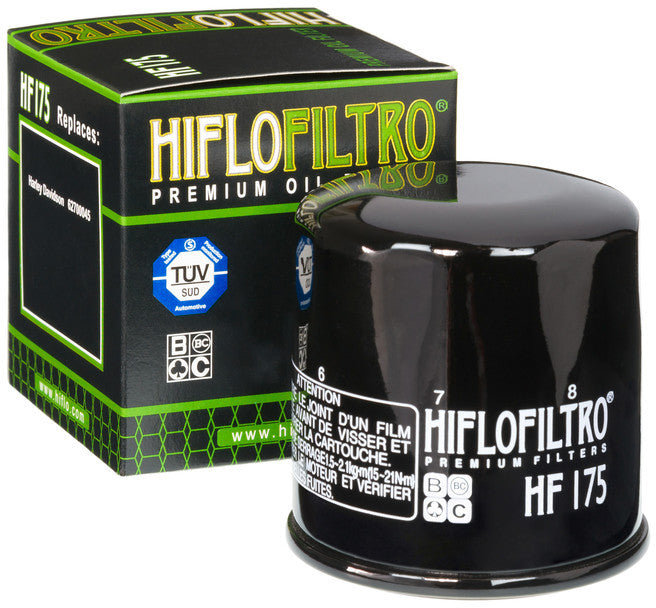 Hiflofiltro OIL Filter - HF175 For Harley Street 2015-2020 | Indian 2015-2024
