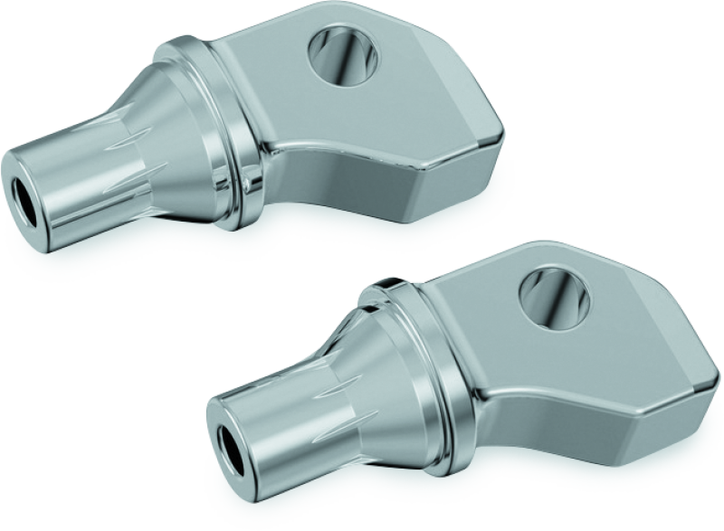Kuryakyn 8835 Tapered Peg Adapters Scout & Octane Chrome - Photo - Primary