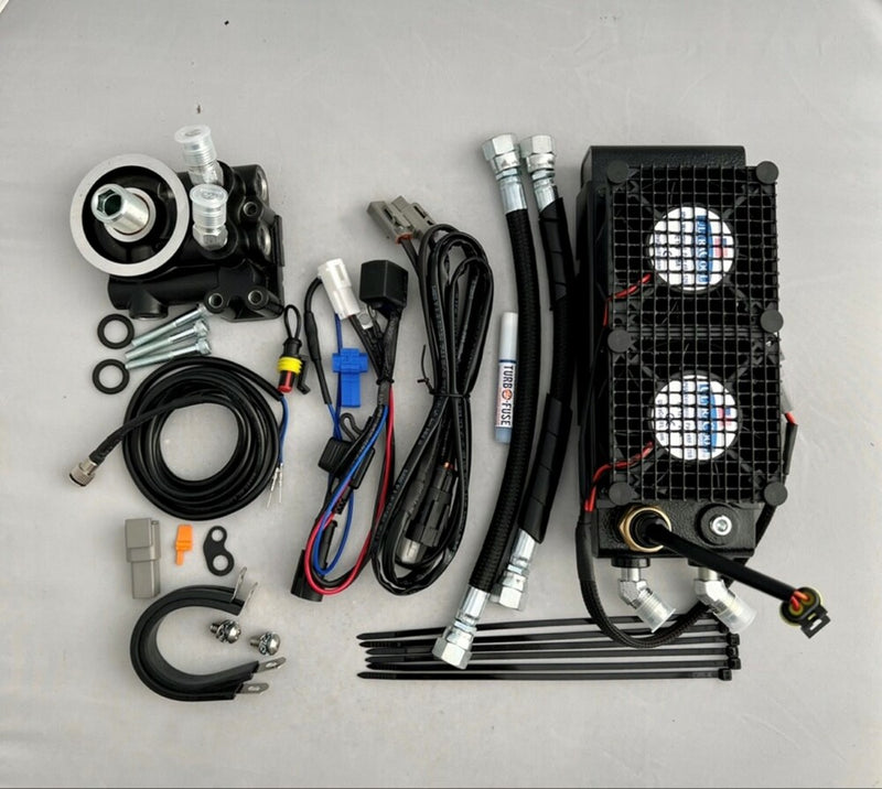 Ultracool Indian OIL Cooler Side Mount Naked - IN-1N For Indian 2012-2023