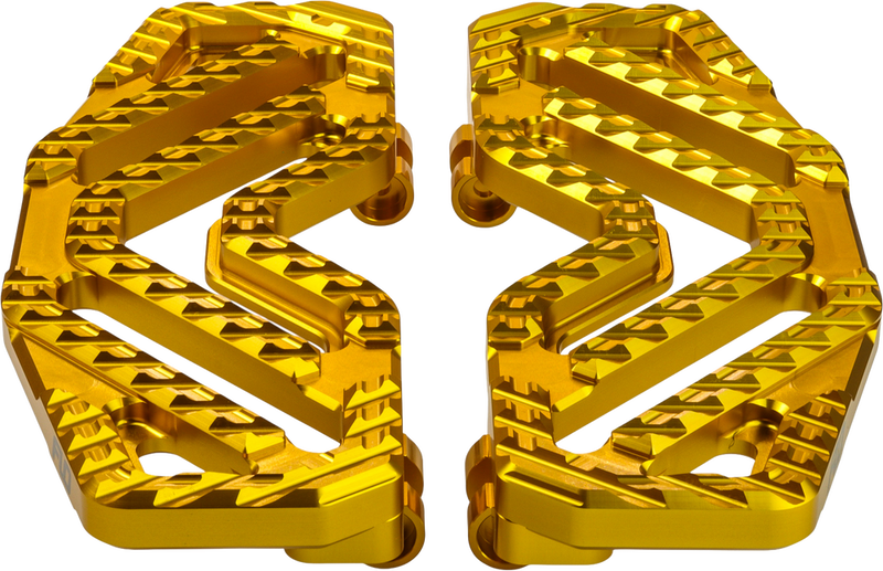 Flo Motorsports 122-8162 V-800V5GLD SAVAGE FLOORBOARDS GOLD
