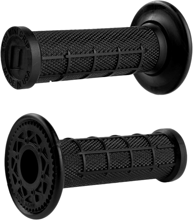 Odi 206-1065 H01MMB MINI MX HALF WAFFLE GRIPS BLACK