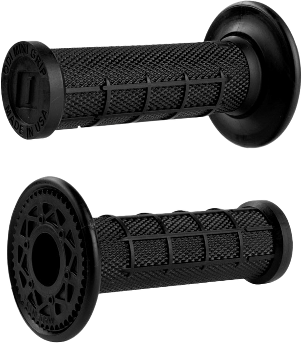 Odi 206-1065 H01MMB MINI MX HALF WAFFLE GRIPS BLACK