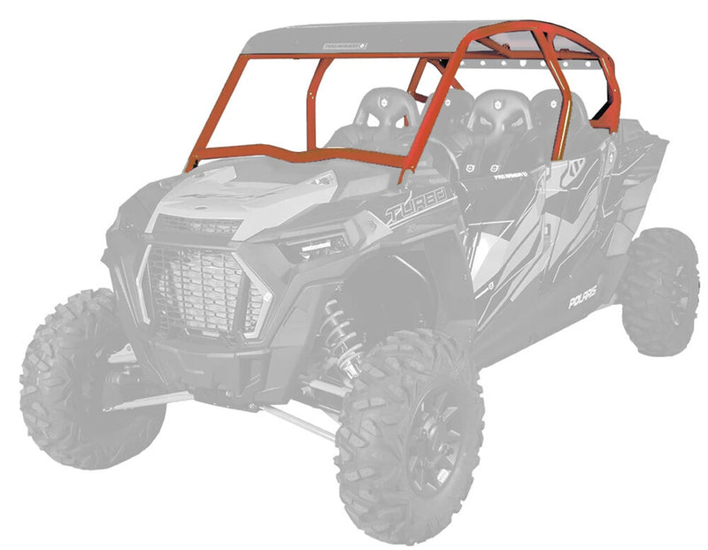 Pro Armor CAB Asylum Cage With NO Intrusion Orange Rust Metallic - P194C026ORM Polaris RZR 2019-2022