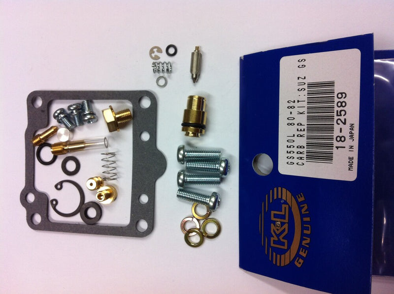 K&l Supply Carburetor Repair Kit - 18-2589 Suzuki 550E / 550L / 550T / 550M Katana 1980-1982