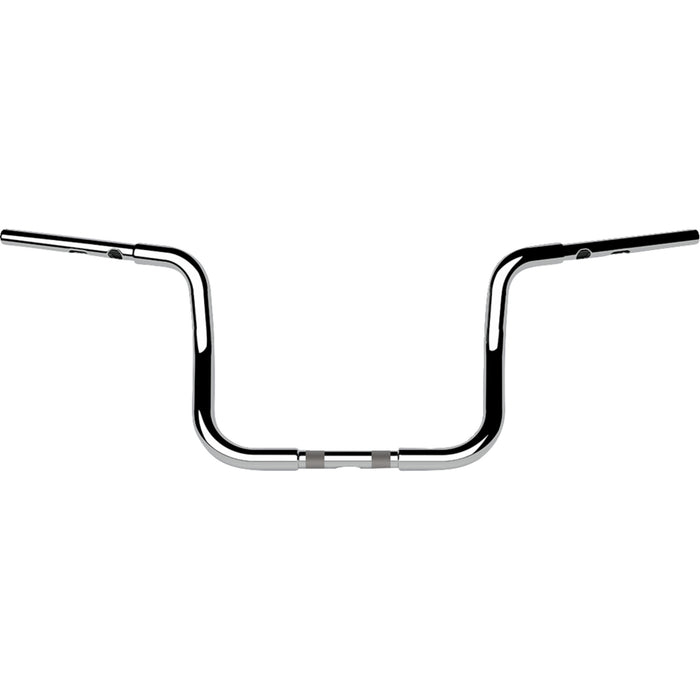 LA CHOPPERS 0601-6591 LA-7347-10 Twin Round Handlebar - 1-1/4" x 10" - Chrome