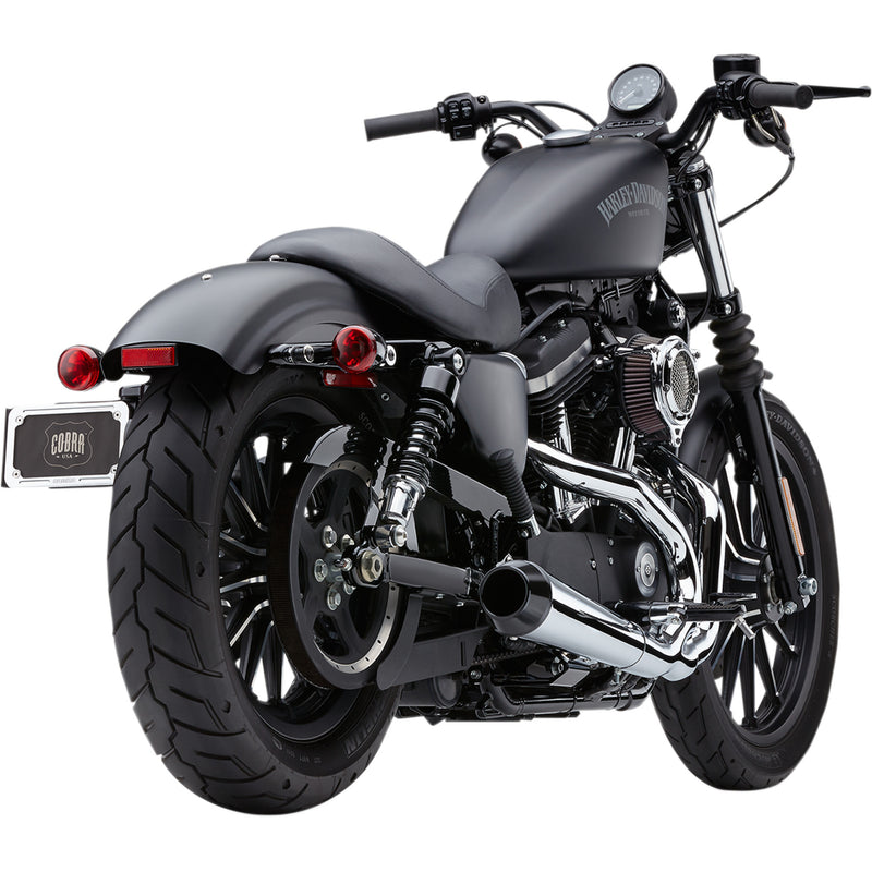 Cobra El Diablo 2-Into-1 Exhaust System - 6472 For Harley Sportster 2007-2013