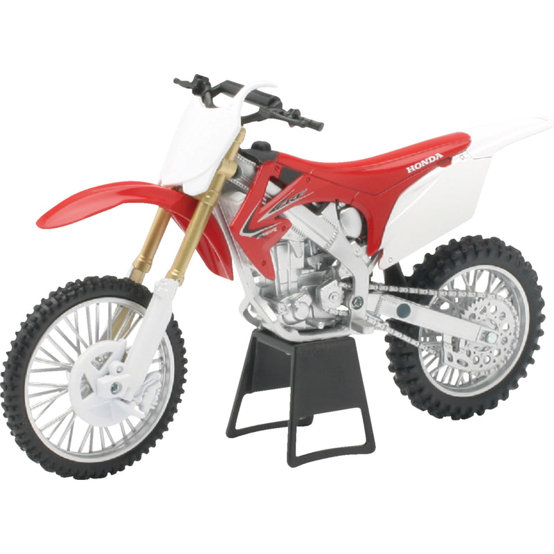 NEW RAY TOYS 7001-0042 57463 Honda CRF250R Dirt Bike 1:12 scale - red/white/black