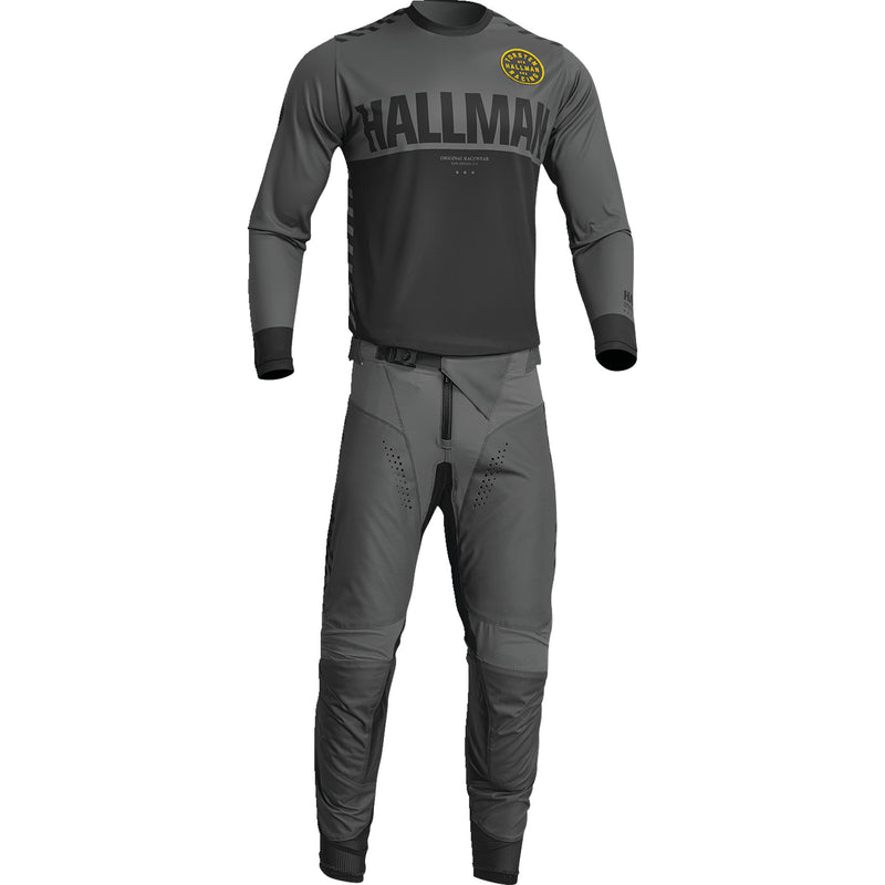 THOR Differ Slice Jersey Charcoal/Black