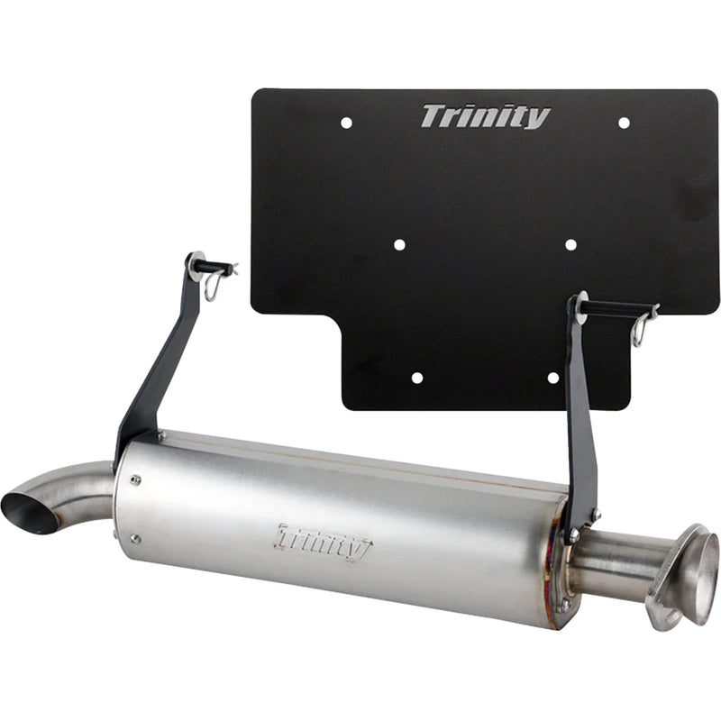TRINITY RACING 1831-1093 TR-4192S Slip-On Muffler stainless steel - xpedition