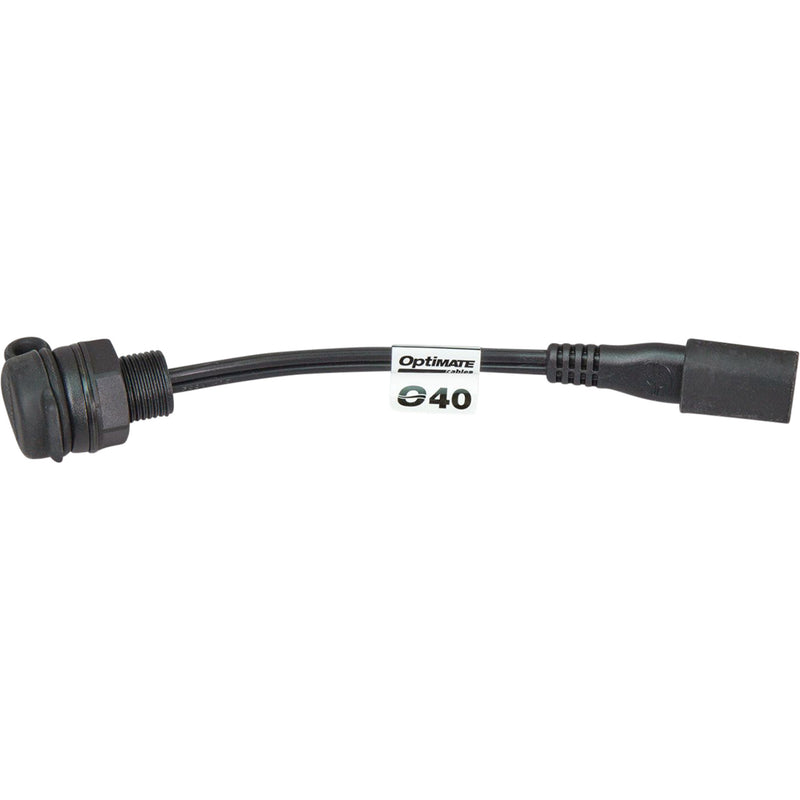 TECMATE 3807-0476 O-40S Weatherproof SAE Thin Panel Mount Socket O-40 short