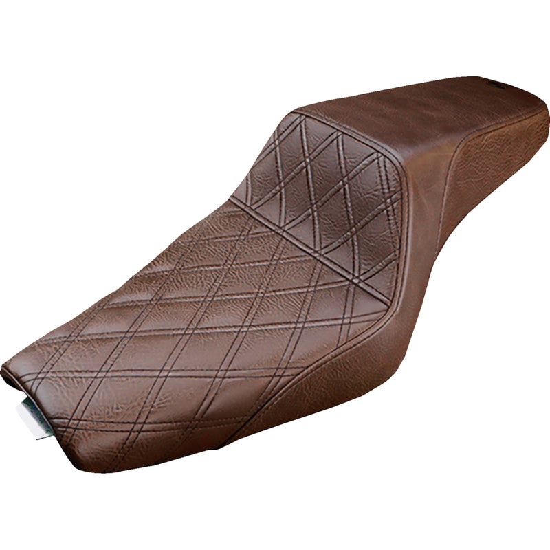Saddlemen Step-Up Seat - 807-11-172BR For Harley Sportster 1986-2022