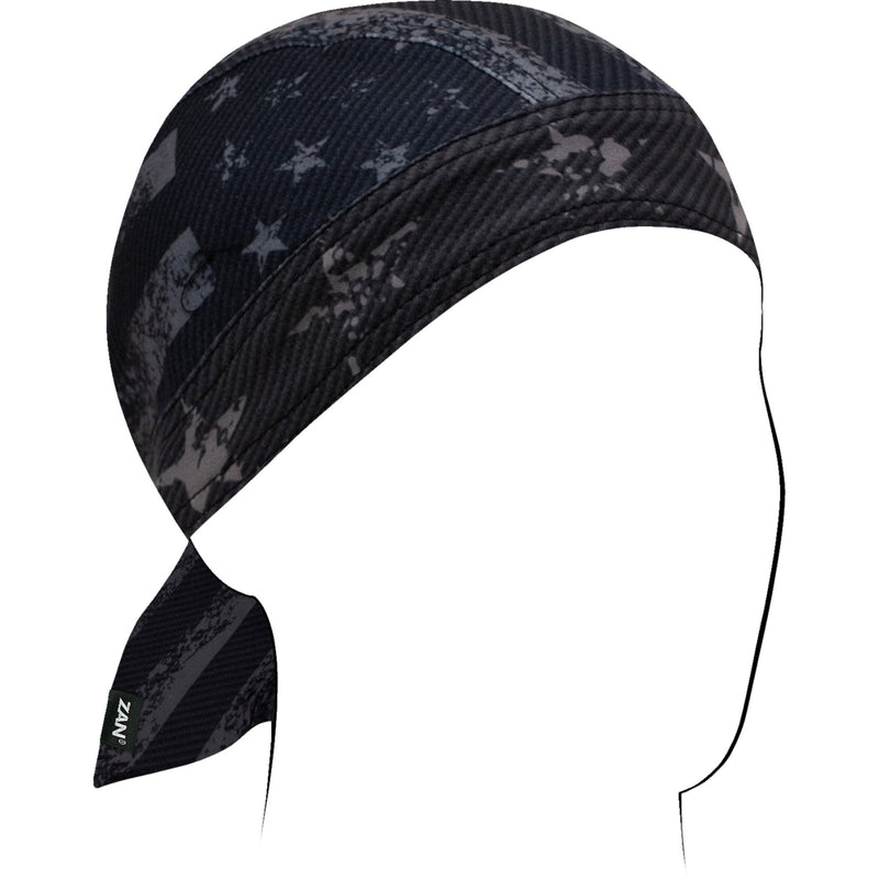 ZAN HEADGEAR 2504-0563 ZL161 Flydanna® Sportflex® Headwrap Flydanna® Sportflex® - Carbon Fiber Distressed Flag