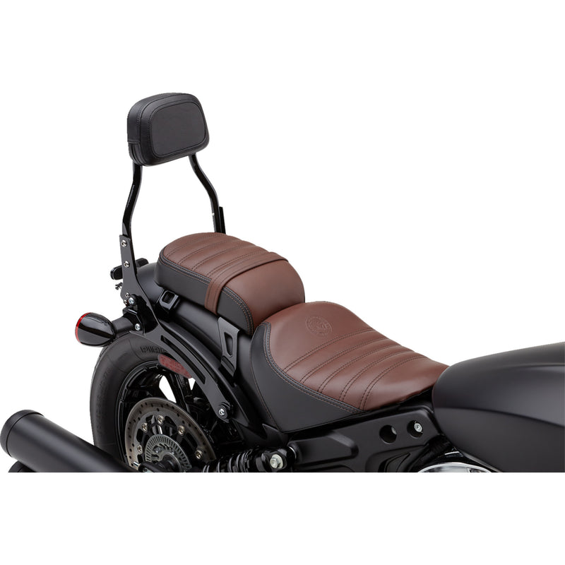 Cobra Quick-Detach Sissy Bar - 502-2015B For Indian Scout Bobber 2018-2022