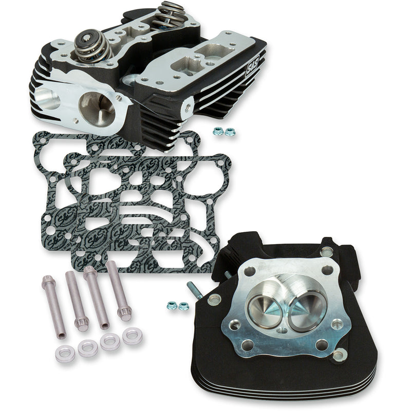 S&S Cycle Super Stock Cylinder Head Kit - 900-0349 For Harley Motorcycles 2006-2017