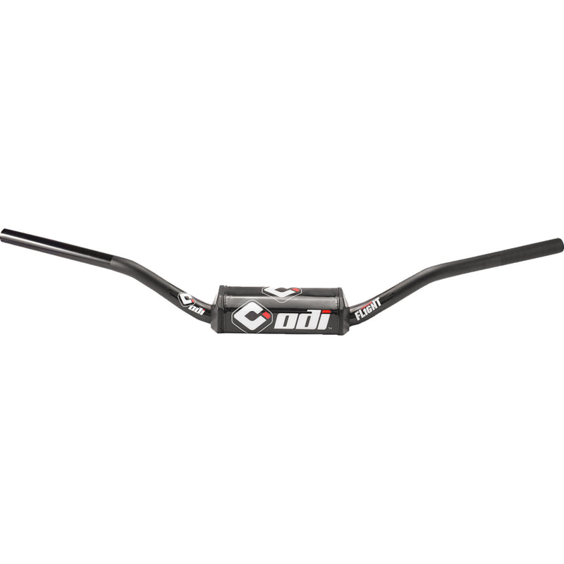 ODI 0601-3087 H630CFB 1-1/8" Flight Non-Crossbrace Handlebar - CR High - Black