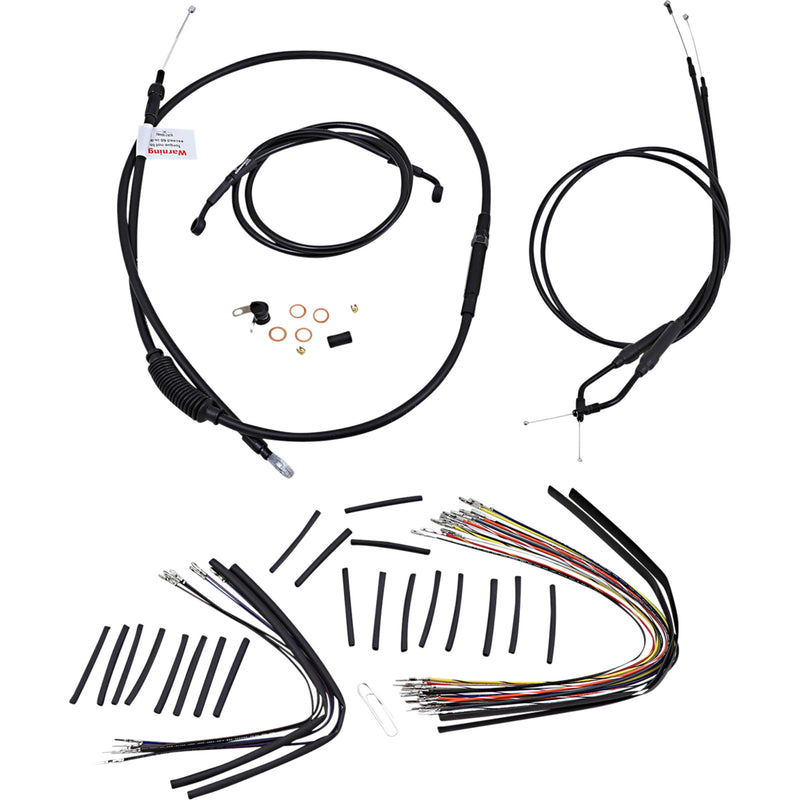 Burly Brand Complete Cable Kit - B30-1141 For Harley Sportster 2007-2013